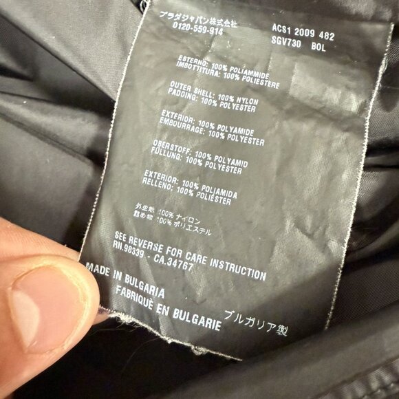 Vintage Prada Art. SGV730 Nylon Jacket - Picture 8 of 9